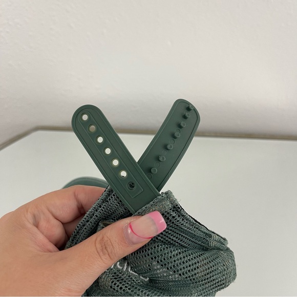 CARHARTT Vintage Unisex Leaf Green Trucker Canvas Mesh Back Buffalo Baseball Cap - Picture 10 of 10